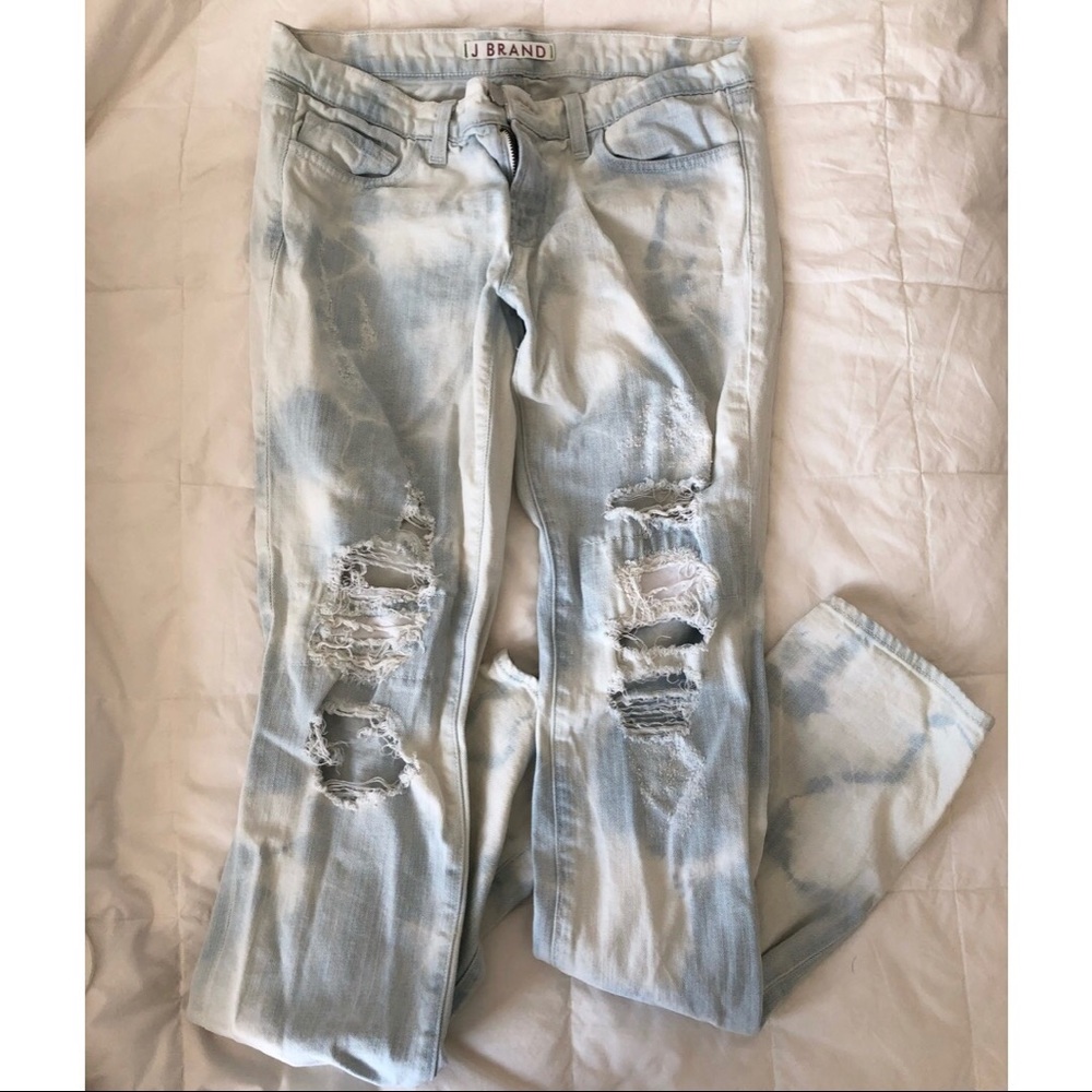 J Brand Thrasher Ripped Jeans